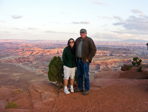 Dale and Shirley at Panorama Point