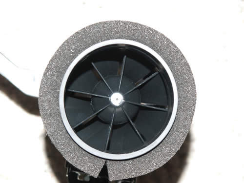 Toyota FJ Cruiser Vortex Pre-filter - fins