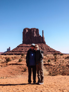 Nancy and LJ during the Monument Valley trip