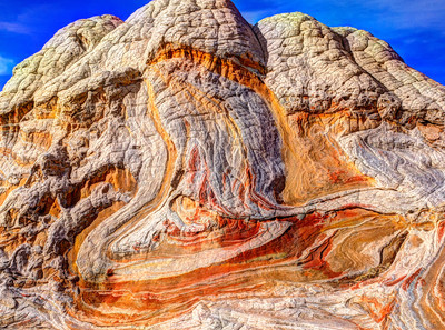 White Pocket sandstone formations on the Paria Plateau