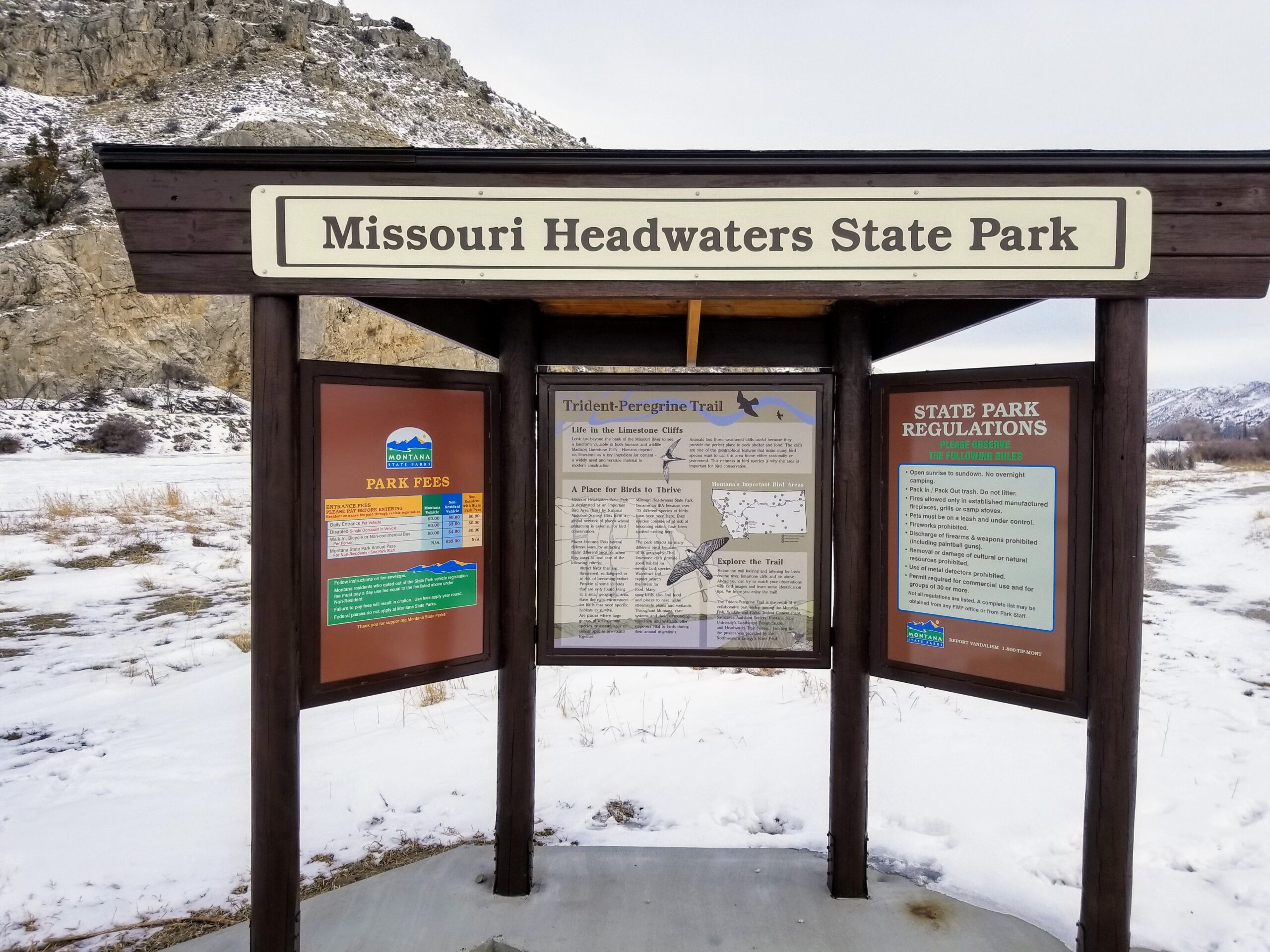 Photograph from Winter at the Confluence